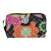 Vera Bradley Ziggy Zinnia Turnlock Wallet