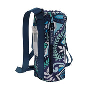 Vera Bradley Blue Island Medallion Lighten Up Water Bottle Crossbody