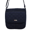 Vera Bradley Double Zip Mailbag Classic Navy Crossbody