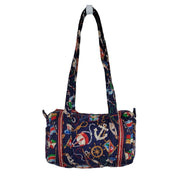 Vera Bradley Vintage Blue Regatta Classic 100 Handbag