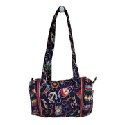 Vera Bradley Vintage Blue Regatta Classic 100 Handbag