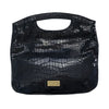 Nine West Faux Alligator Clutch Handbag