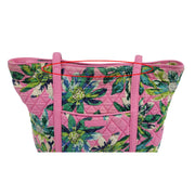 Vera Bradley Tropical Paradise Small Trimmed Vera Tote