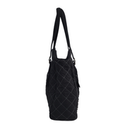 Vera Bradley Microfiber Collection Black Large Tote