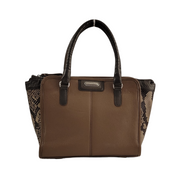 Brighton Contrasting Leather Winged Side Satchel