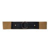 Torrid Black Woven Straw Belt