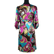 Bisou Bisou Paisley Empire Waist Dress