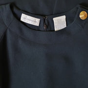 Liz Claiborne Vintage Gold Button Dress