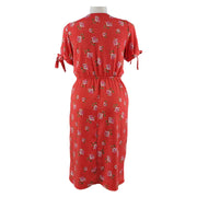 One Heart Clothing Floral Wrap Dress