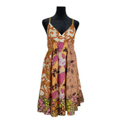 Derek Heart Floral Adjustable Strap Summer Dress