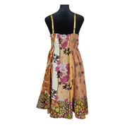 Derek Heart Floral Adjustable Strap Summer Dress