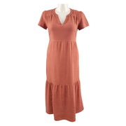 Universal Thread Linen Blend Tiered Dress