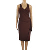 Jones New York Sleeveless Wrap Jersey Dress