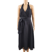 WHBM Silk Halter Dress - NWT