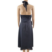 WHBM Silk Halter Dress - NWT