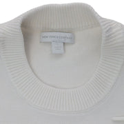 NY&C Sleeveless Grommet Shoulder Sweater Dress