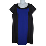 London Style Collection Color Block Dress