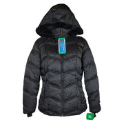 Nautica Faux Fur Trimmed Hooded Puffer Jacket