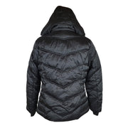 Nautica Faux Fur Trimmed Hooded Puffer Jacket