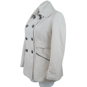 H2J Double Breasted Military Coat