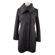 Jones New York Envelope Collar Wool Blend Coat