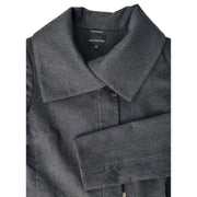 Jones New York Envelope Collar Wool Blend Coat