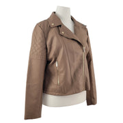 New York & Company Faux Leather Moto Jacket - NWT