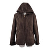 Faded Glory Women's Faux Suede Hooded Jacket