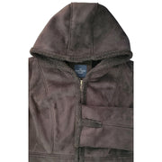 Faded Glory Women's Faux Suede Hooded Jacket