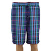 Jack Nicklaus Flat Front 9" Plaid Short