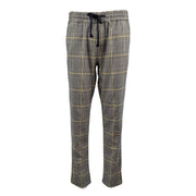 Hollister Men's Skinny Drop Crotch Drawstring Plaid Pants