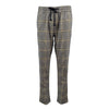 Hollister Men's Skinny Drop Crotch Drawstring Plaid Pants