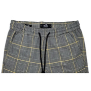 Hollister Men's Skinny Drop Crotch Drawstring Plaid Pants