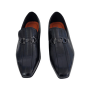 Antonio Cerrelli Elite Faux Eel Bit Loafers