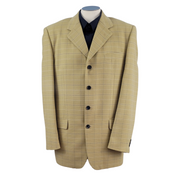 Soho Collections Textured Single Breasted Suit Jacket 40L