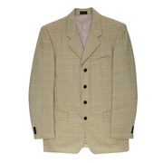 Soho Collections Textured Single Breasted Suit Jacket 40L