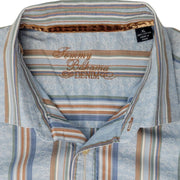 Tommy Bahama Denim Striped Long Sleeve Shirt