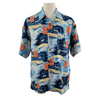 Washers Resort Silk Hawaiian Shirt Size L