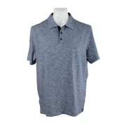 Perry Ellis Heather Gray Polo Shirt XL