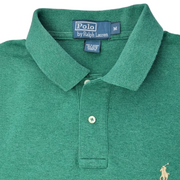 Polo Ralph Lauren Brushed Green Polo Shirt Sz M