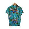 V.H.O Hawaiian Shirt Blue Parrot