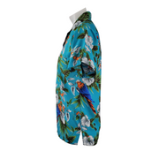 V.H.O Hawaiian Shirt Blue Parrot