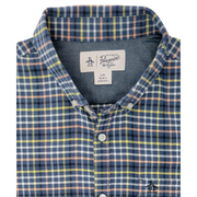 Original Penguin Short Sleeve Plaid Shirt