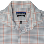 Geoffrey Beene No Iron Fitted Plaid Shirt 15 32/33