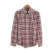 Express Modern Fit Plaid Shirt Medium Front 