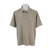 Cremieux Classics Gray Cotton Polo XL