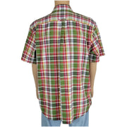 Eddie Bauer Short Sleeve Madras Shirt