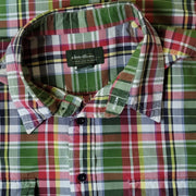 Eddie Bauer Short Sleeve Madras Shirt