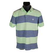 Chaps Striped Natural Stretch Polo