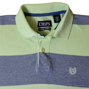 Chaps Striped Natural Stretch Polo